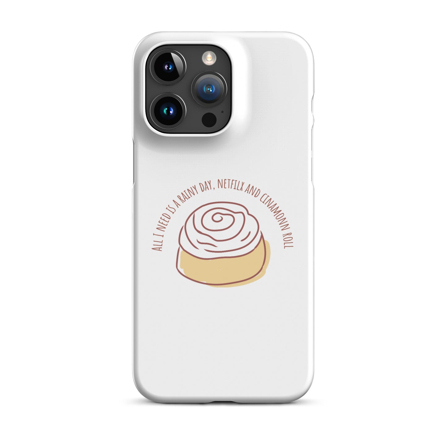 Cinnamon roll - Snap case for iPhone®