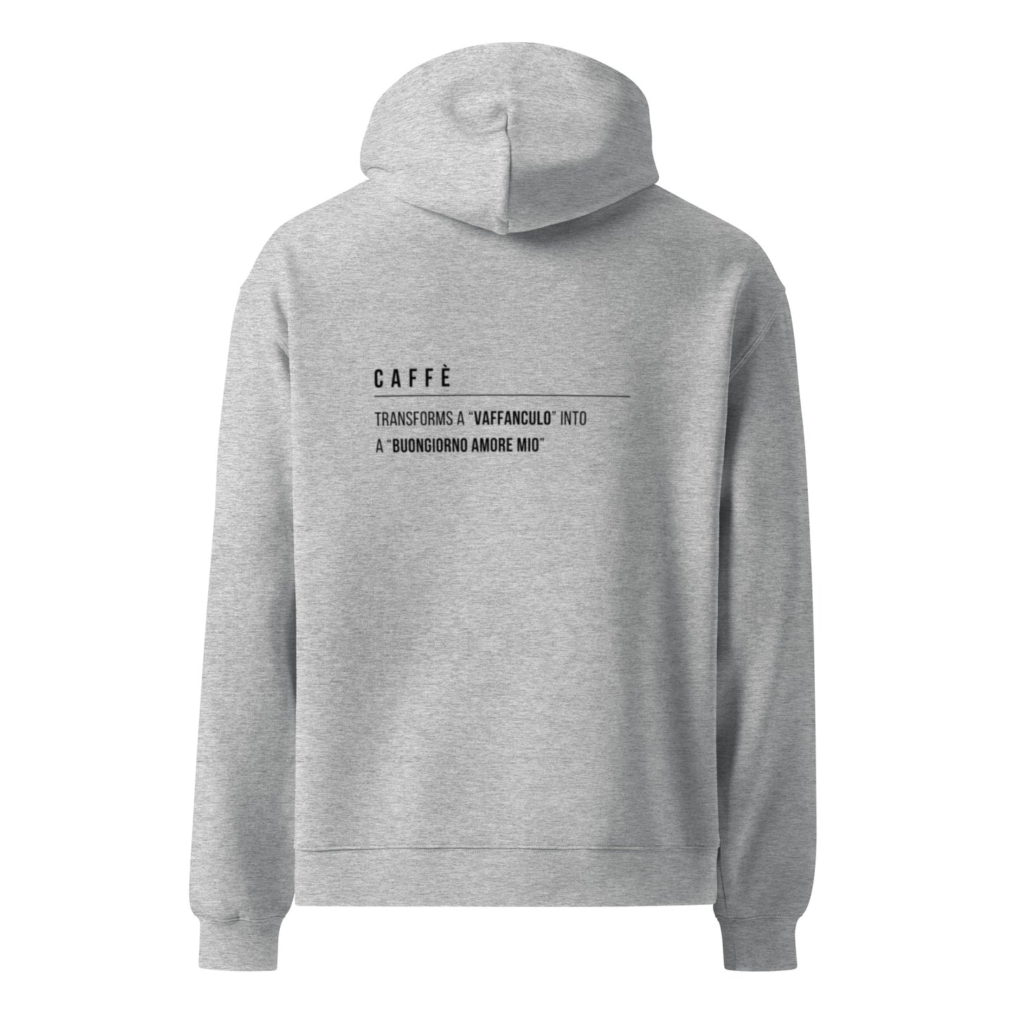 CAFFÉ - Unisex oversized hoodie